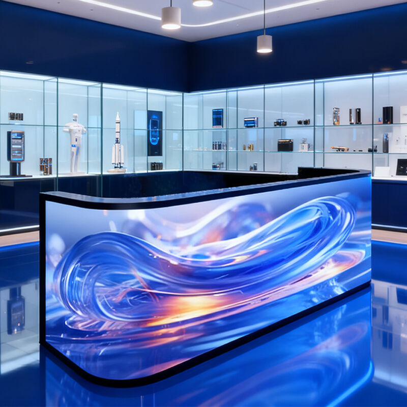 DJ Booth LED Display with Ultra-Thin Design, Seamless Video Playback, and 6000-6500cd/㎡ Brightness for Indoor Use