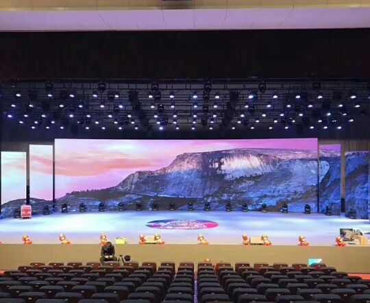YUYI P1.953mm Pixel Pitch LED Rental Screen with 1920HZ-7680HZ Refresh Rate and 500x500mm Cabinet Size for Indoor Video Wall Display
