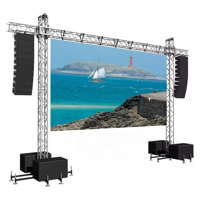 High Brightness LED Rental Screen with P2.5 P2.6 P3.91 P4.81 Pixel Pitch and 1920HZ-3840HZ-7680HZ Refresh Rate for Easy Installation