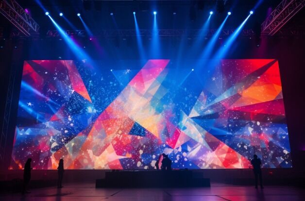 P2.9mm Pixel Pitch Indoor Rental LED Display with 500x500mm Cabinet Size and 1920HZ Refresh Rate for Video Wall Applications