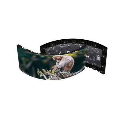 Flexible P3 LED Billboard Screen Roof Round Column Cylinder LED Display