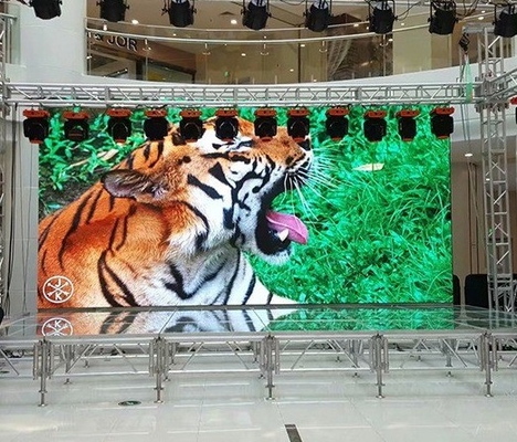 P4.81 P3.91 Indoor Lease LED Display Lease LED Wall Stage Backdrop Met naadloze splicing