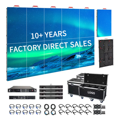 4.81mm Pixel Outdoor Rental LED Display Seamless Splicing High Brightness LED Screen