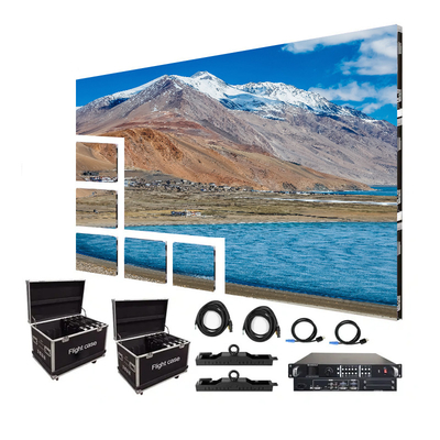 Full Color HD 4K LED Rental Screen P3.91 4.81mm Indoor Advertising LED Display Screen