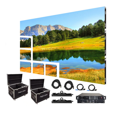 500*1000 500*500 LED Screen Display Rental Seamless Splicing For Advertising Publish