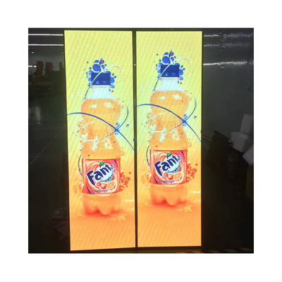 P2.5 P3 P4 HD LED Poster Display , Shopping Mall Floor Standing Advertising Display