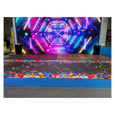 Interactive Rental Dance Floor LED Screen 500x500mm 500x1000mm Cabinet Size