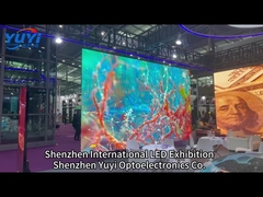 P3.91-P7.82 Rental Flexible LED Transparent Film Screen / Transparent LED Video Wall