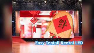 YUYI P4.81 LED Display Easy Install Rental Screen