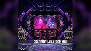 Rental LED Video Wall P3.91 Crystal Clear